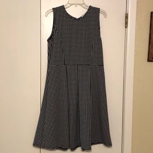 Black and White Dress